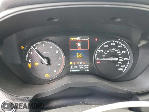 2023 Subaru Forester with VIN JF2SKACC7PH443774, listed as a Copart auction lot 53388435 with 24,600 mi miles and Salvage title. Bid and sale history available at DreamBid. Image 9.