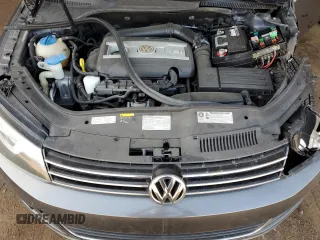 2014 Volkswagen Eos Komfort with VIN WVWBW8AH9EV006190, listed as a Copart auction lot 52390705 with 124,370 mi miles and Salvage Title. Bid and sale history available at DreamBid. Image 11.