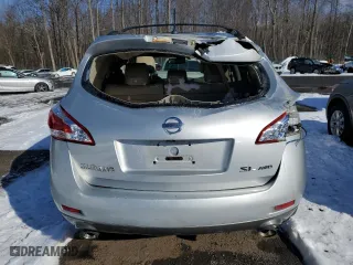 2012 Nissan Murano SV with VIN JN8AZ1MW4CW226675, listed as a Copart auction lot 43904425 with 157,568 mi miles and Salvage Title. Bid and sale history available at carsss.com. Image 6.
