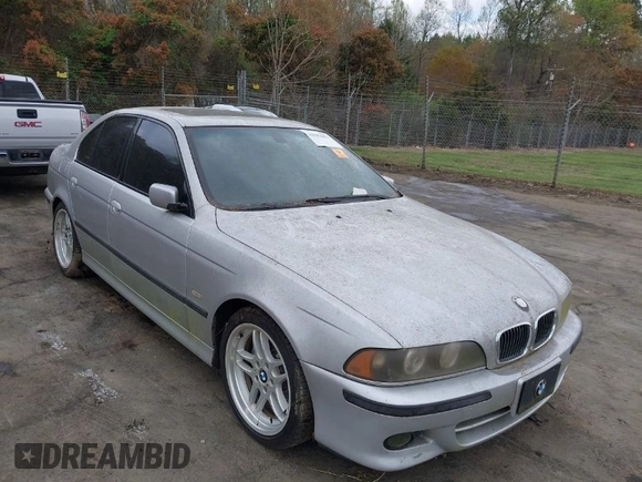 2003 BMW 5 Series 540i with VIN WBADN63413GN89511, listed as a IAAI auction lot 41902853 with Not Provided miles and . Bid and sale history available at DreamBid. Image 1.
