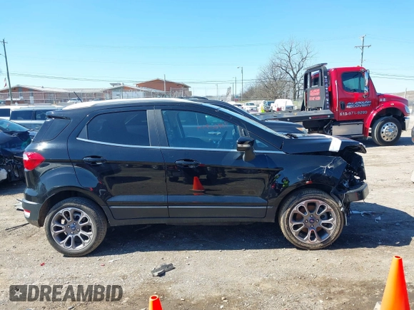 2019 Ford EcoSport Titanium with VIN MAJ3S2KE4KC307481, listed as a IAAI auction lot 41737442 with 41,524 mi miles and . Bid and sale history available at DreamBid. Image 14.