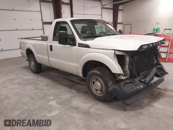 2013 Ford F-250 XL with VIN 1FTBF2A61DEB82032, listed as a IAAI auction lot 41009639 with 45,880 mi miles and . Bid and sale history available at DreamBid. Image 1.