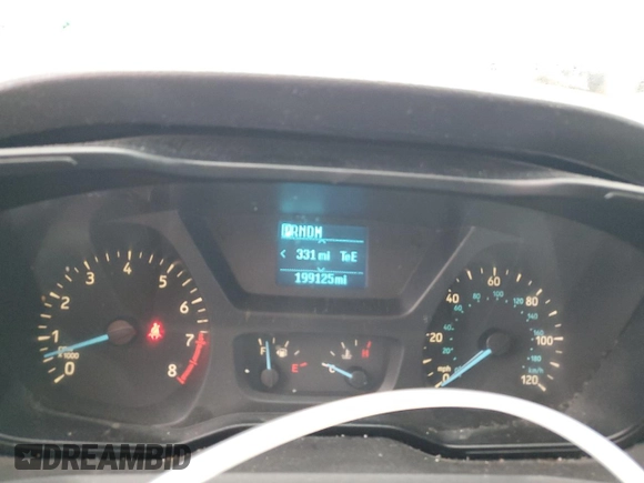 2015 Ford Transit Cargo with VIN 1FTNR1ZM5FKA47125, listed as a Copart auction lot 53737864 with 199,125 mi miles and Salvage Title. Bid and sale history available at DreamBid. Image 9.