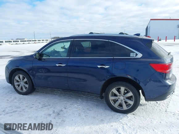 2016 Acura MDX Advance with VIN 5FRYD4H94GB037774, listed as a IAAI auction lot 41345763 with 133,045 mi miles and . Bid and sale history available at DreamBid. Image 14.