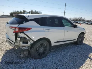 2022 Acura RDX w/A-Spec Package with VIN 5J8TC1H63NL005607, listed as a Copart auction lot 46160615 with 43,821 mi miles and Salvage Title. Bid and sale history available at carsss.com. Image 3.
