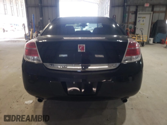 2008 Saturn Aura XR with VIN 1G8ZV57758F141660, listed as a Copart auction lot 52259805 with 105,806 mi miles and Salvage Title. Bid and sale history available at carsss.com. Image 6.