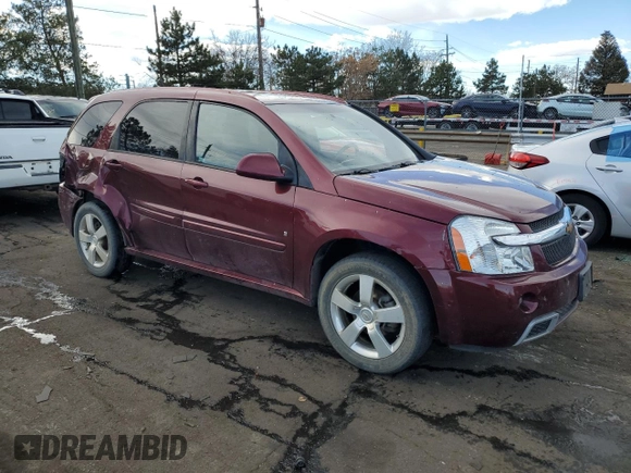 2008 Chevrolet Equinox Sport with VIN 2CNDL037X86304811, listed as a Copart auction lot 84552144 with 204,249 mi miles and Salvage Title. Bid and sale history available at carsss.com. Image 4.