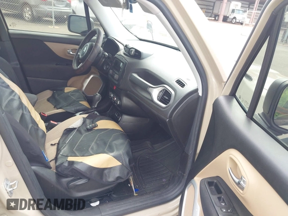 2016 Jeep Renegade Sport with VIN ZACCJAAT6GPE32301, listed as a IAAI auction lot 41627373 with 88,362 mi miles and . Bid and sale history available at DreamBid. Image 5.