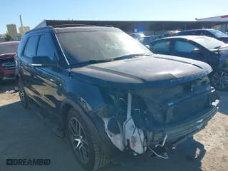 2019 Ford Explorer Sport with VIN 1FM5K8GTXKGB40710, listed as a IAAI auction lot 41840260 with 55,282 mi miles. Bid and sale history available at carsss.com. Image 1.