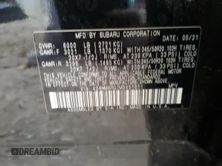 2021 Subaru Ascent Touring with VIN 4S4WMARD7M3451811, listed as a Copart auction lot 56746415 with 68,488 mi miles and Salvage title. Bid and sale history available at DreamBid. Image 13.