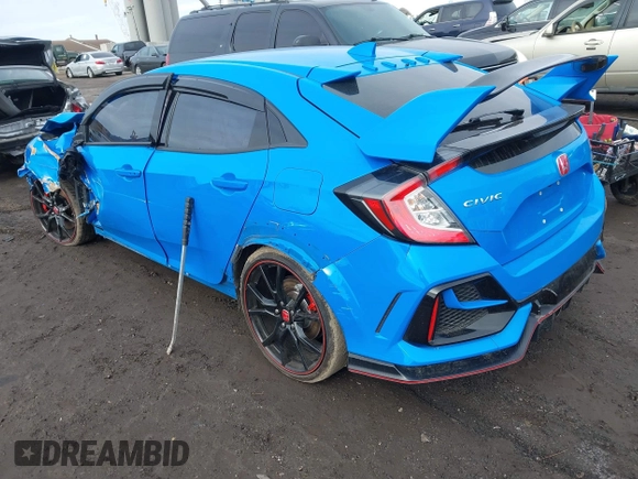2021 Honda Civic Type R Touring z VIN SHHFK8G7XMU202145, wystawiony jako IAAI lot #41480286 z przebiegiem 40 116 mil mil oraz . Historia ofert i sprzedaży dostępna na DreamBid. Obrazek 3.