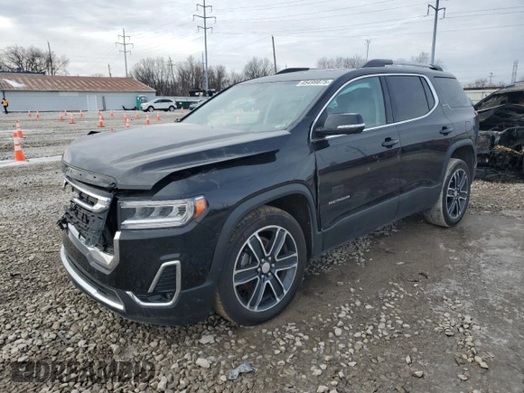2020 GMC Acadia SLT with VIN 1GKKNMLS9LZ221258, listed as a Copart auction lot 45499875 with 79,770 mi miles and Salvage Title. Bid and sale history available at DreamBid. Image 1.