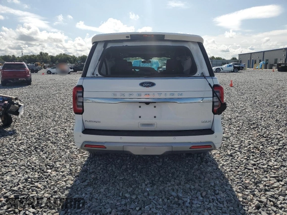 2023 Ford Expedition Max Platinum z VIN 1FMJK1M82PEA04578, wystawiony jako Copart lot #59360715 z przebiegiem Nie podano mil oraz Szkoda całkowita • Salvage title. Historia ofert i sprzedaży dostępna na DreamBid. Obrazek 6.