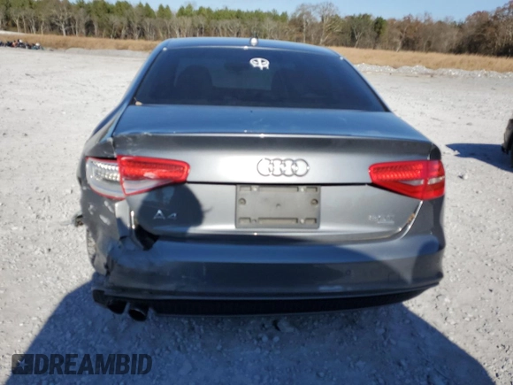 2013 Audi A4 Prestige with VIN WAUKFAFL1DA162330, listed as a Copart auction lot 85899784 with 137,705 mi miles and Salvage Title. Bid and sale history available at carsss.com. Image 6.