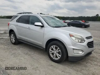 2017 Chevrolet Equinox LT with VIN 2GNALCEK0H1500481, listed as a Copart auction lot 52915195 with 129,023 mi miles and Salvage Title. Bid and sale history available at DreamBid. Image 4.