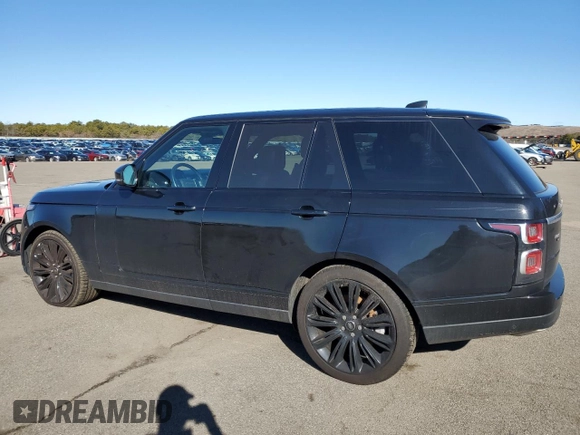 2020 Land Rover Range Rover HSE with VIN SALGS2RU3LA400233, listed as a Copart auction lot 47817755 with 50,611 mi miles and Non Repairable. Bid and sale history available at DreamBid. Image 2.