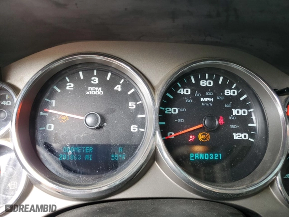 2009 Chevrolet Silverado 1500 LT with VIN 1GCEK29009Z193192, listed as a Copart auction lot 50936315 with 281,863 mi miles and Salvage Title. Bid and sale history available at carsss.com. Image 9.