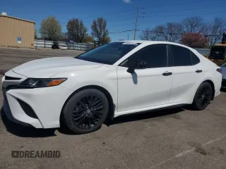 2019 Toyota Camry LE with VIN 4T1B11HK0KU237810, listed as a Copart auction lot 53486145 with 137,529 mi miles and Salvage Title. Bid and sale history available at carsss.com. Image 1.