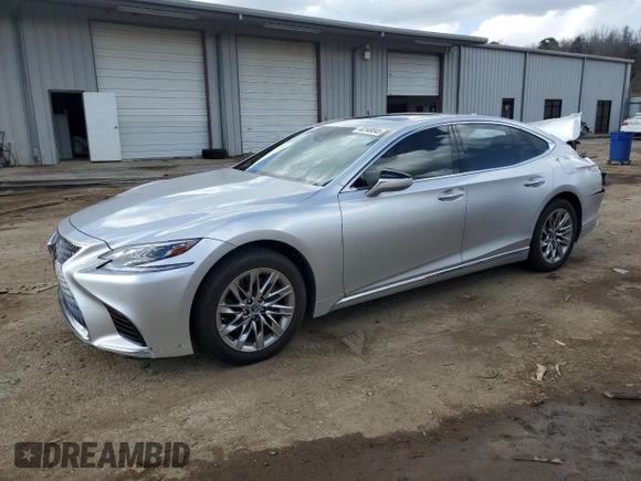 2019 Lexus LS 500 with VIN JTHB51FF0K5007160, listed as a Copart auction lot 42349845 with 65,047 mi miles and Salvage title. Bid and sale history available at DreamBid. Image 1.