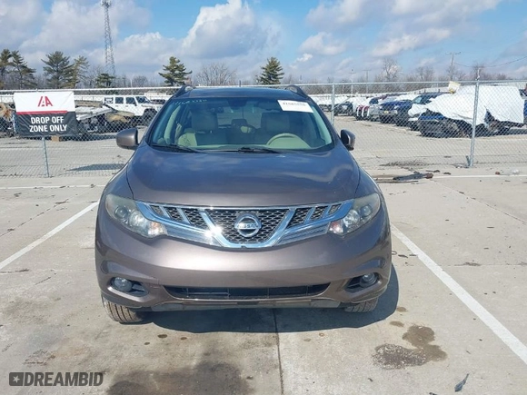 2014 Nissan Murano S with VIN JN8AZ1MW6EW529914, listed as a IAAI auction lot 41685550 with NaN miles. Bid and sale history available at carsss.com. Image 12.