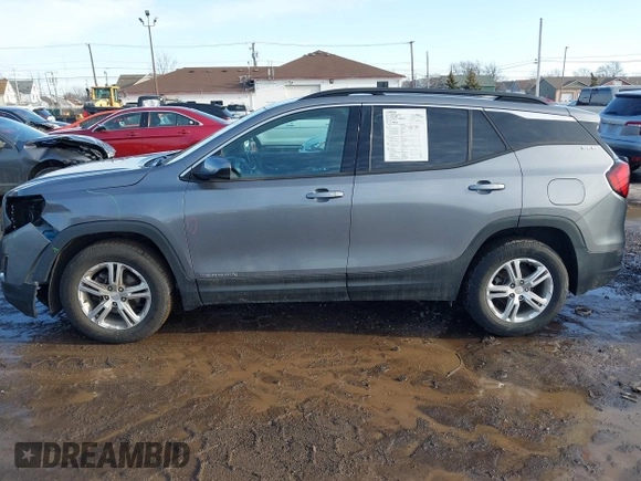 2018 GMC Terrain SLE with VIN 3GKALTEVXJL348690, listed as a IAAI auction lot 41728318 with 71,802 mi miles. Bid and sale history available at carsss.com. Image 14.