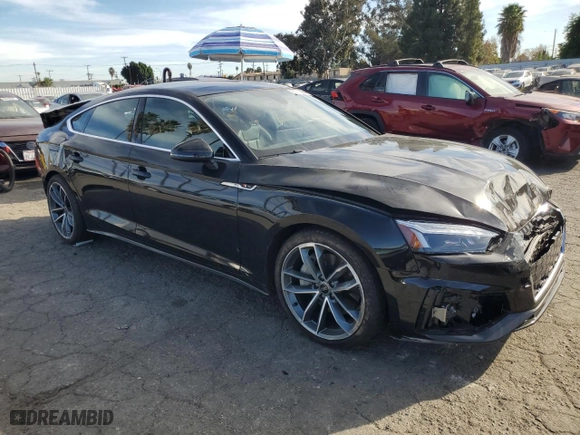 2024 Audi A5 Sportback S line Premium with VIN WAUDACF58RA004479, listed as a Copart auction lot 85113864 with 5,952 mi miles and Salvage Title. Bid and sale history available at carsss.com. Image 4.