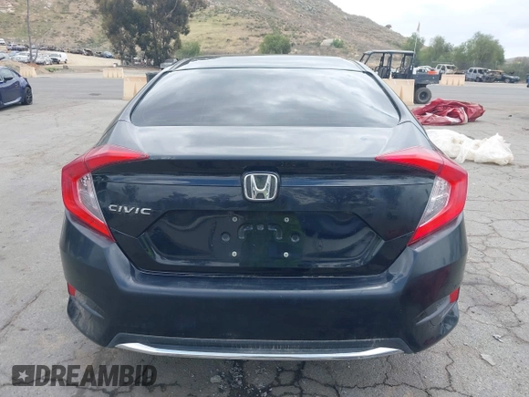 2020 Honda Civic Sedan LX with VIN 19XFC2F65LE205947, listed as a IAAI auction lot 33199503 with 1 mi miles. Bid and sale history available at carsss.com. Image 15.