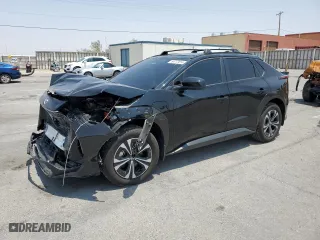 2024 Toyota bZ4X XLE with VIN JTMAAAAAXRA037109, listed as a Copart auction lot 64773014 with 1,232 mi miles and Salvage Title. Bid and sale history available at carsss.com. Image 1.