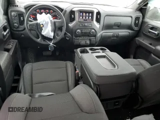 2024 Chevrolet Silverado 1500 Custom with VIN 3GCPDBEK0RG205397, listed as a Copart auction lot 47417315 with 750 mi miles and Salvage Title. Bid and sale history available at DreamBid. Image 8.