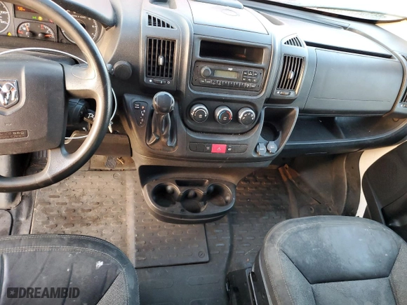 2014 Ram ProMaster Cargo Van with VIN 3C6TRVAG8EE124938, listed as a Copart auction lot 47112525 with 110,608 mi miles and Salvage Title. Bid and sale history available at carsss.com. Image 8.