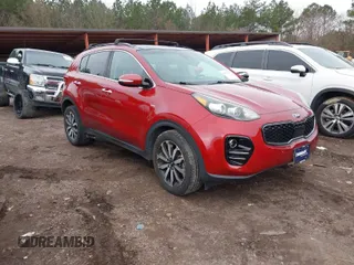 2018 Kia Sportage EX with VIN KNDPNCAC9J7404806, listed as a IAAI auction lot 41575137 with 62,261 mi miles and . Bid and sale history available at carsss.com. Image 1.