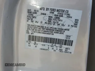 2006 Ford Escape Hybrid with VIN 1FMYU96H06KA69739, listed as a Copart auction lot 53856245 with 121,454 mi miles and Salvage title. Bid and sale history available at DreamBid. Image 13.