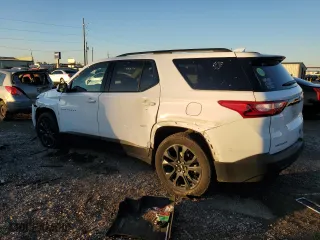 2019 Chevrolet Traverse RS with VIN 1GNERJKX8KJ135999, listed as a Copart auction lot 83758214 with 123,079 mi miles and Salvage Title. Bid and sale history available at carsss.com. Image 2.