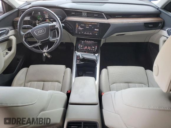 2019 Audi e-tron Prestige z VIN WA1VAAGEXKB014256, wystawiony jako Copart lot #51510555 z przebiegiem 13 692 mil mil oraz Szkoda całkowita • Salvage title. Historia ofert i sprzedaży dostępna na DreamBid. Obrazek 8.