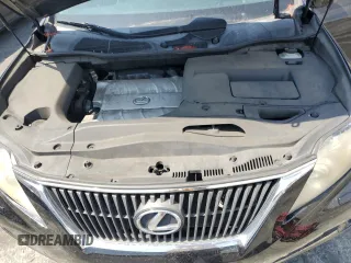 2010 Lexus RX 350 with VIN JTJZK1BA1A2407924, listed as a Copart auction lot 60111855 with 157,055 mi miles and Salvage title. Bid and sale history available at DreamBid. Image 12.