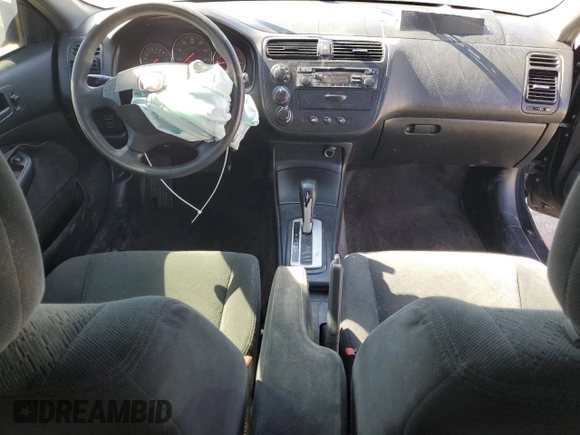 2005 Honda Civic Cpe LX with VIN 1HGEM22515L030825, listed as a Copart auction lot 46666065 with 239,046 mi miles and Salvage Title. Bid and sale history available at carsss.com. Image 8.