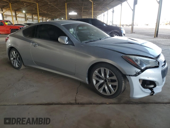 2013 Hyundai Genesis Coupe R-Spec with VIN KMHHT6KD4DU083407, listed as a Copart auction lot 51277785 with 164,574 mi miles and Salvage title. Bid and sale history available at DreamBid. Image 4.