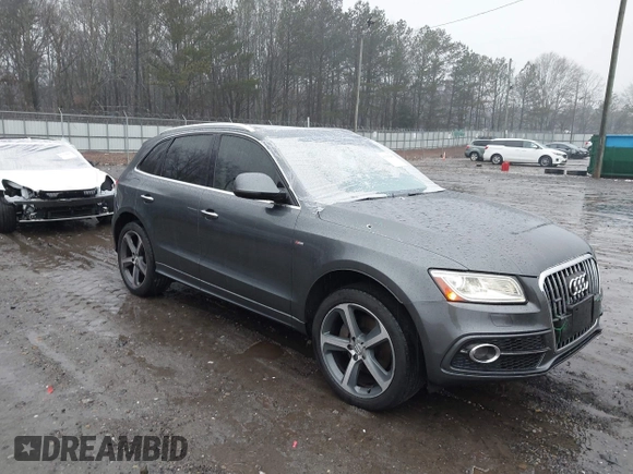 2016 Audi Q5 Premium Plus with VIN WA1D7AFP4GA149565, listed as a IAAI auction lot 41394280 with 81,915 mi miles. Bid and sale history available at carsss.com. Image 1.