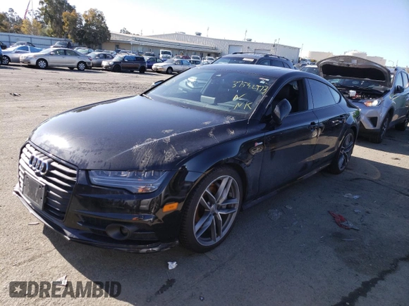 2016 Audi A7 3.0 Prestige with VIN WAU2GAFCXGN161137, listed as a Copart auction lot 37532173 with 63,760 mi miles. Bid and sale history available at carsss.com. Image 1.