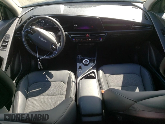 2024 Kia Niro Wind with VIN KNDCR3L13R5122358, listed as a Copart auction lot 49639335 with 15,899 mi miles and Salvage Title. Bid and sale history available at DreamBid. Image 8.