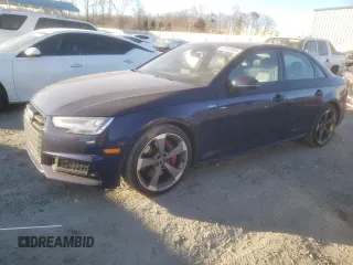 2018 Audi S4 Prestige with VIN WAUC4AF42JA004304, listed as a Copart auction lot 47016645 with 70,446 mi miles and Salvage Title. Bid and sale history available at carsss.com. Image 1.