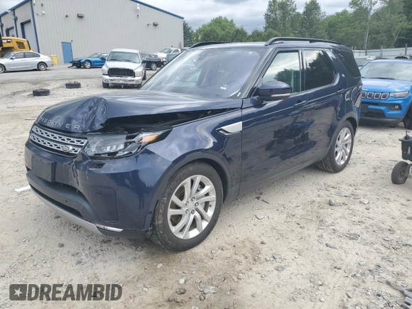 2018 Land Rover Discovery HSE with VIN SALRR2RV0JA077172, listed as a Copart auction lot 56701293 with 50,982 mi miles. Bid and sale history available at carsss.com. Image 1.