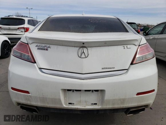2012 Acura TL Tech Auto with VIN 19UUA9F57CA007811, listed as a Copart auction lot 50191885 with 73,550 mi miles and Salvage Title. Bid and sale history available at carsss.com. Image 6.