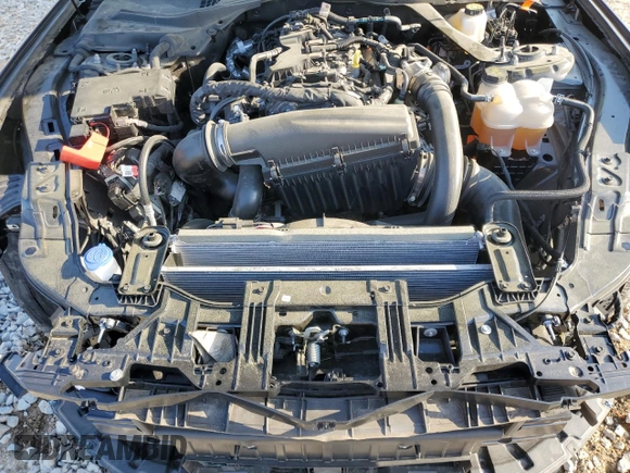 2024 Ford Mustang EcoBoost with VIN 1FA6P8TH1R5132860, listed as a Copart auction lot 52870255 with 10,942 mi miles and Salvage Title. Bid and sale history available at DreamBid. Image 11.