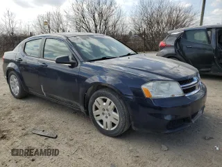 2013 Dodge Avenger SE with VIN 1C3CDZAB4DN652039, listed as a Copart auction lot 48519515 with 171,175 mi miles and Clean Title. Bid and sale history available at carsss.com. Image 4.