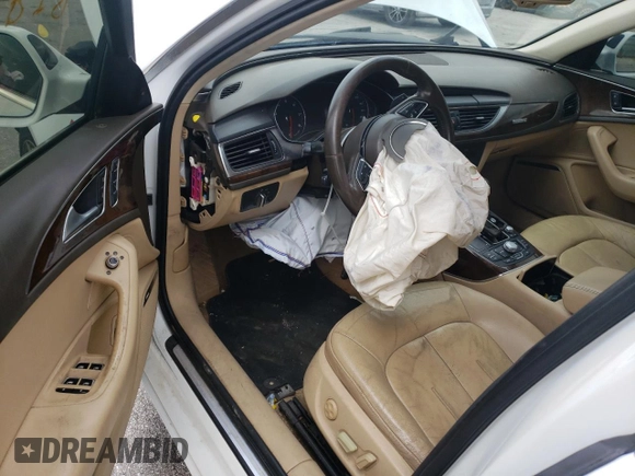 2013 Audi A6 3.0T Premium Plus with VIN WAUGGAFC3DN100052, listed as a Copart auction lot 86624804 with 218,113 mi miles and Salvage Title. Bid and sale history available at carsss.com. Image 8.