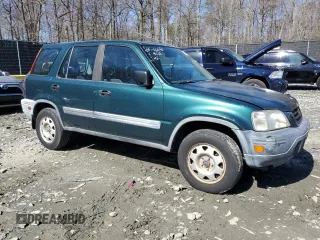 2001 Honda CR-V LX with VIN JHLRD28471S012931, listed as a Copart auction lot 49624395 with 206,957 mi miles and Salvage Title. Bid and sale history available at carsss.com. Image 4.