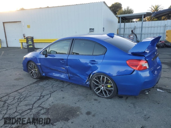 2021 Subaru WRX STI with VIN JF1VA2E68M9822676, listed as a Copart auction lot 86650554 with 30,473 mi miles and Salvage Title. Bid and sale history available at carsss.com. Image 2.