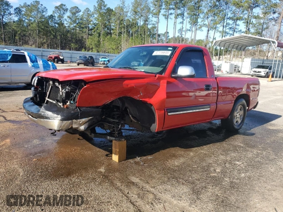 2004 Chevrolet Silverado 1500 LS with VIN 1GCEC14V34Z158066, listed as a Copart auction lot 47116645 with 0 mi miles and Clean Title. Bid and sale history available at carsss.com. Image 1.