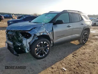 2025 Chevrolet Equinox FWD RS z VIN 3GNAXLEG8SL152533, wystawiony jako Copart lot #56385655 z przebiegiem 2 697 mil mil oraz Szkoda całkowita • Salvage title. Historia ofert i sprzedaży dostępna na DreamBid. Obrazek 1.